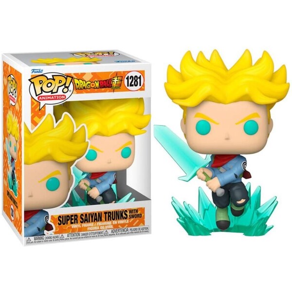 1281 Super Saiyan Trunks With Sword Pop