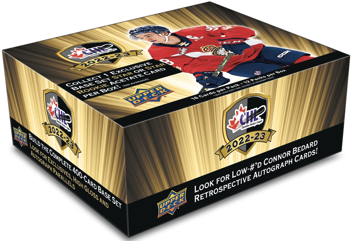 2022-23 Upper Deck Hockey CHL Hobby Box