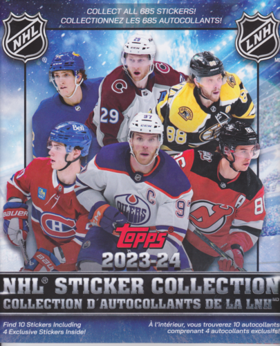 2023-24 Topps Hockey NHL Sticker Album