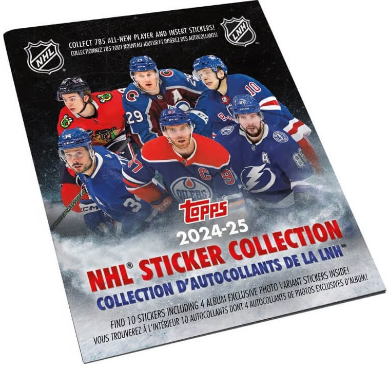 2024-25 Topps Hockey NHL Sticker Album