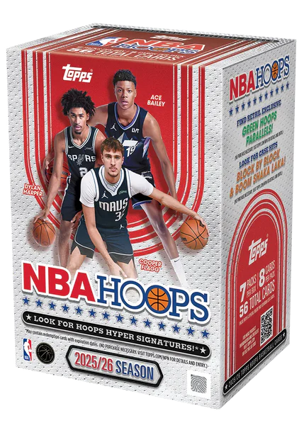 2025-26 Topps Hoops Basketball Blaster Box