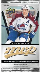 2025-26 Upper Deck Hockey MVP Hobby Packs