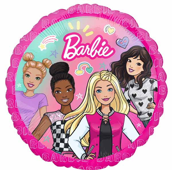 Balloon Foil 18 Inch Barbie