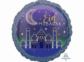 Balloon Foil 18 Inch Eid Mubarak