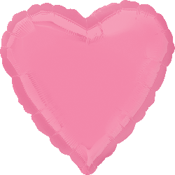 Balloon Foil 19 Inch Heart Bubble Gum Pink