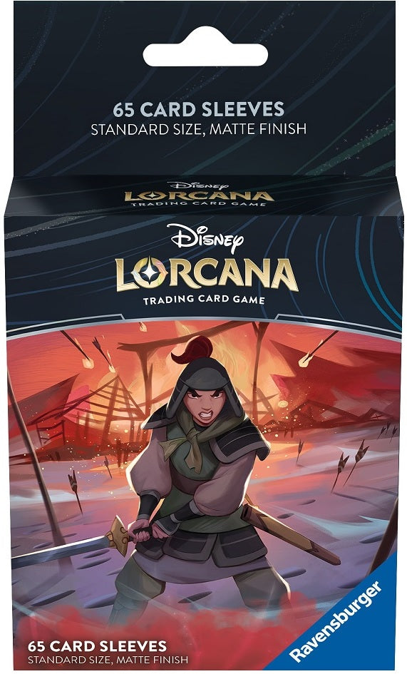 Disney Lorcana Card Sleeves - Mulan