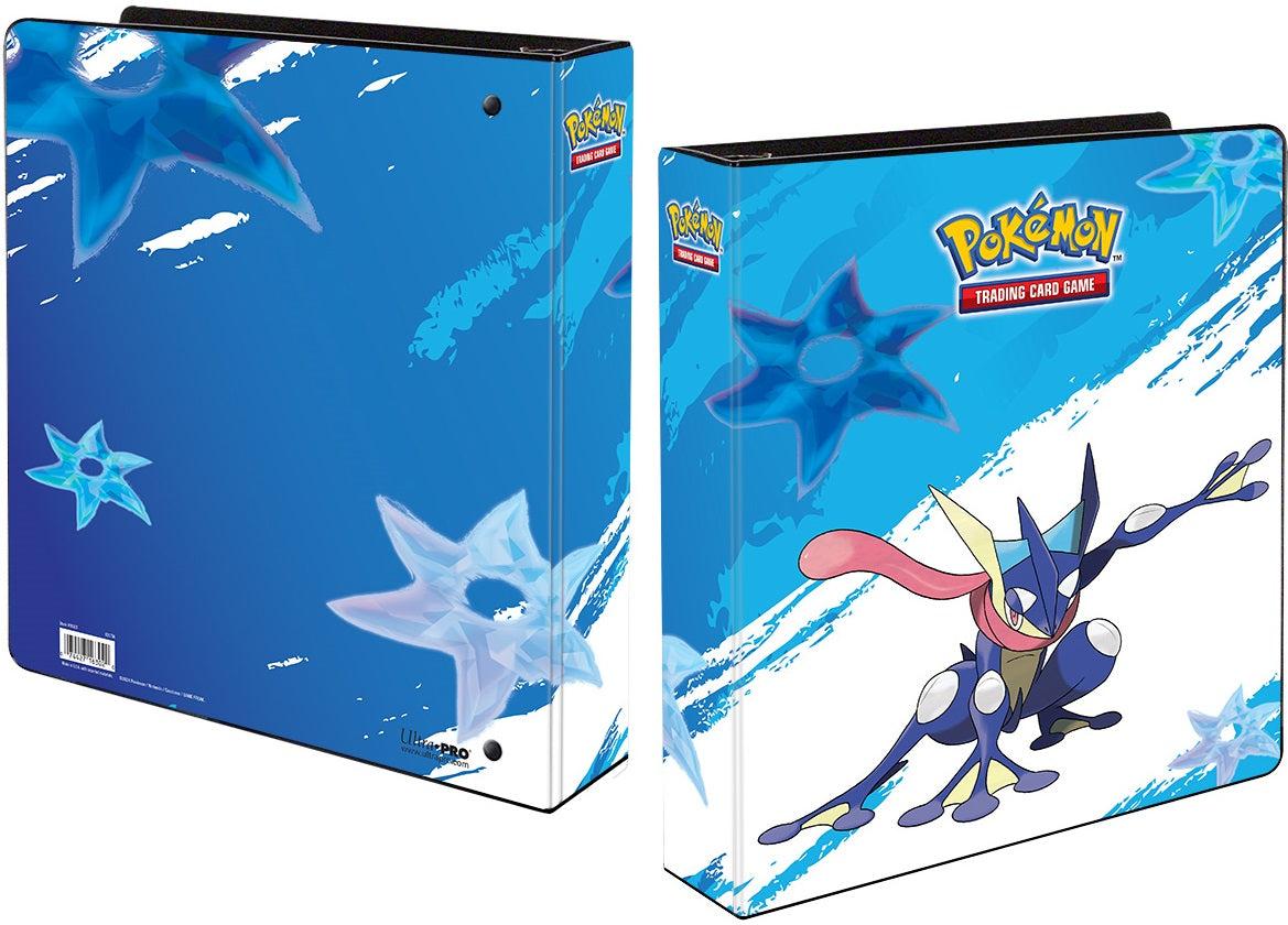 mini pokemon card binder Pokemon 2" Binder Greninja – Webbers Balloons Cards & Collectables