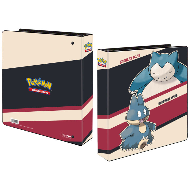 Pokemon 2" Binder Snorlax/Munchlax