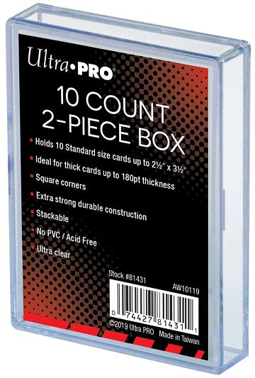 Ultra-Pro 2-Piece Box 010ct