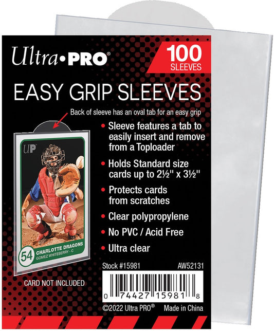 Ultra-Pro Card Sleeves Easy Grip 100 Ct