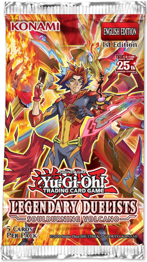 Yu-Gi-Oh! Legendary Duelists Soulburning Volcano Booster Packs