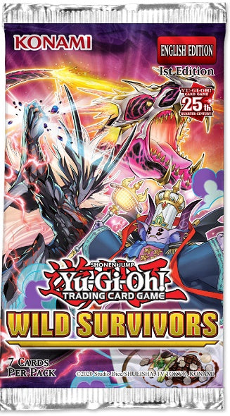 Yu-Gi-Oh! Wild Survivors Booster Packs