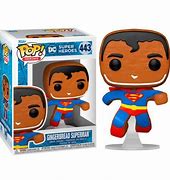 0443 Gingerbread Superman Pop