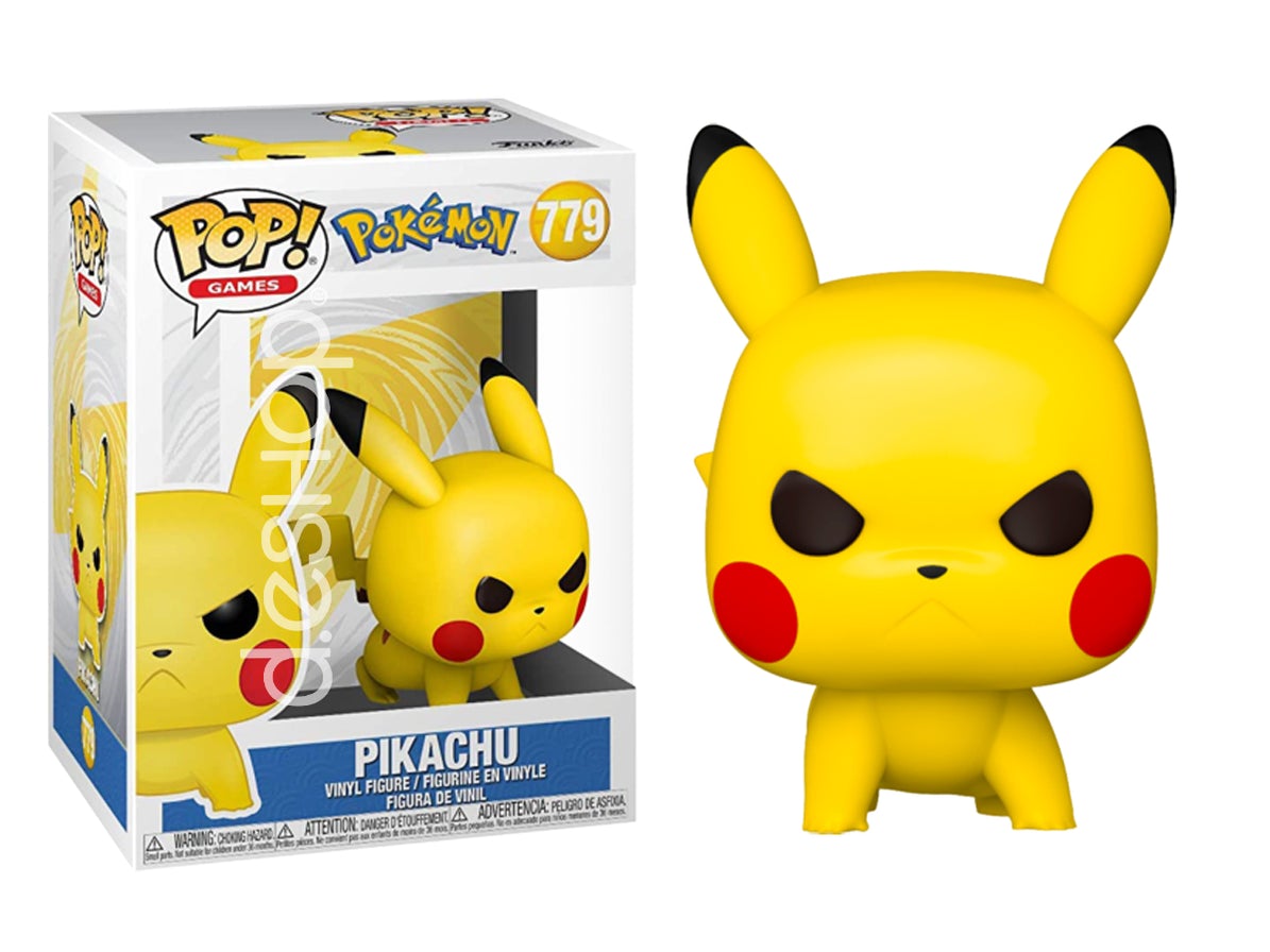 0779 Pikachu Attack Stance Pop