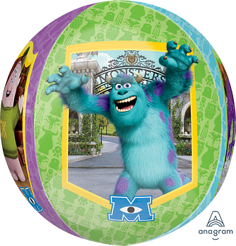 Balloon Foil 16 Inch Monster Inc. Orbz