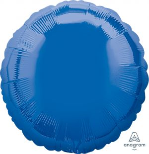 Balloon Foil 19 Inch Circle Dark Blue
