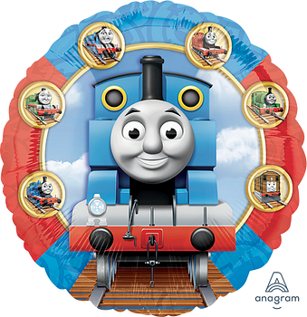 Balloon Foil 18 Inch Thomas the Tank Round