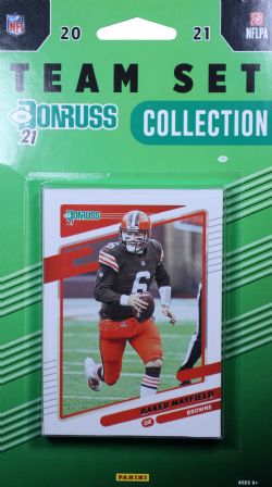 2020-21 NFL Team Sets - Cleveland Browns