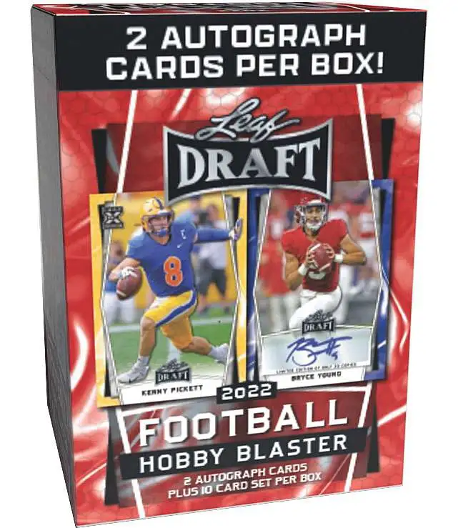 2022 Leaf Draft Football Blaster Box