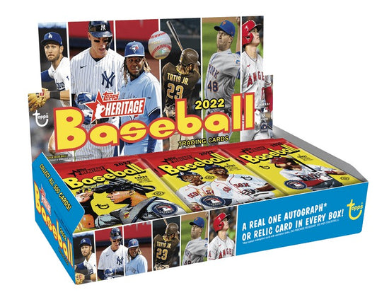 2022 Topps Baseball Heritage Hobby Box