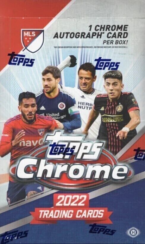 2022 Topps MLS Chrome Soccer Hobby Box