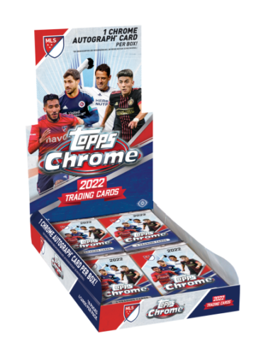 2022 Topps MLS Chrome Soccer Hobby Packs