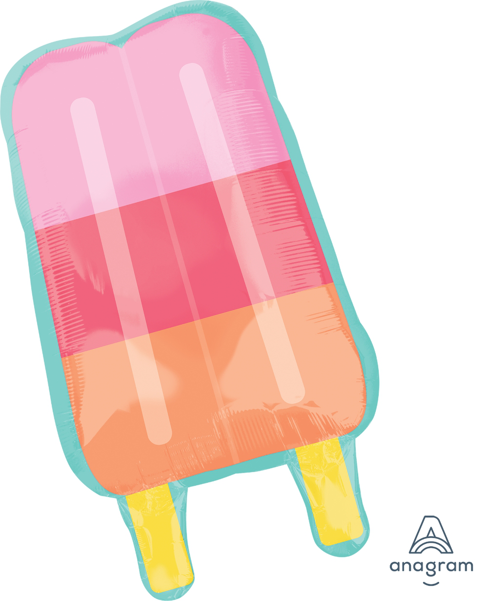 Balloon Foil Super Shape Just Chillin Popsicle