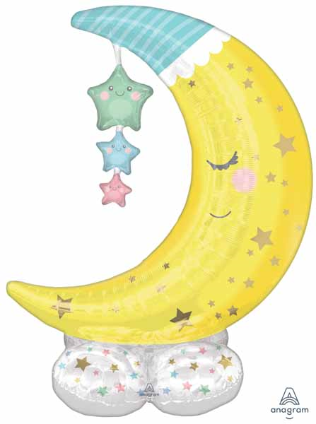 Balloon Foil Airloonz Crescent Moon