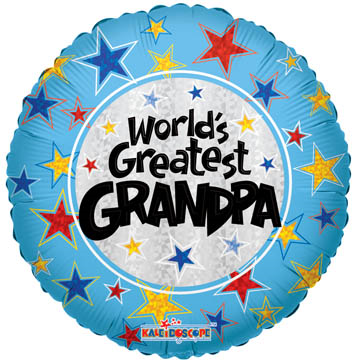 Balloon Foil 18 Inch World's Greatest Grandpa