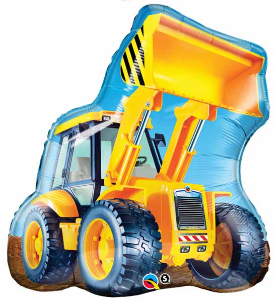 Balloon Foil Super Shape Construction Loader