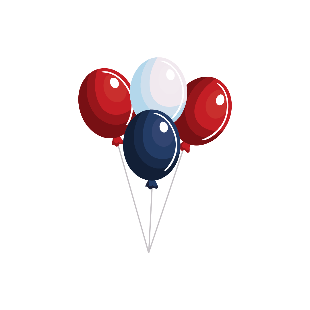 Balloon Bouquet 04pc Latex