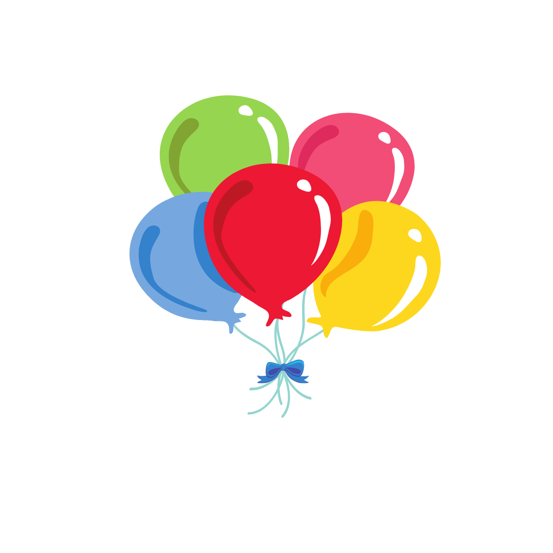 Balloon Bouquet 05pc Latex