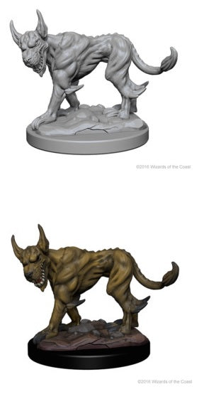 Dnd Unpainted Minis WV1 Blink Dogs
