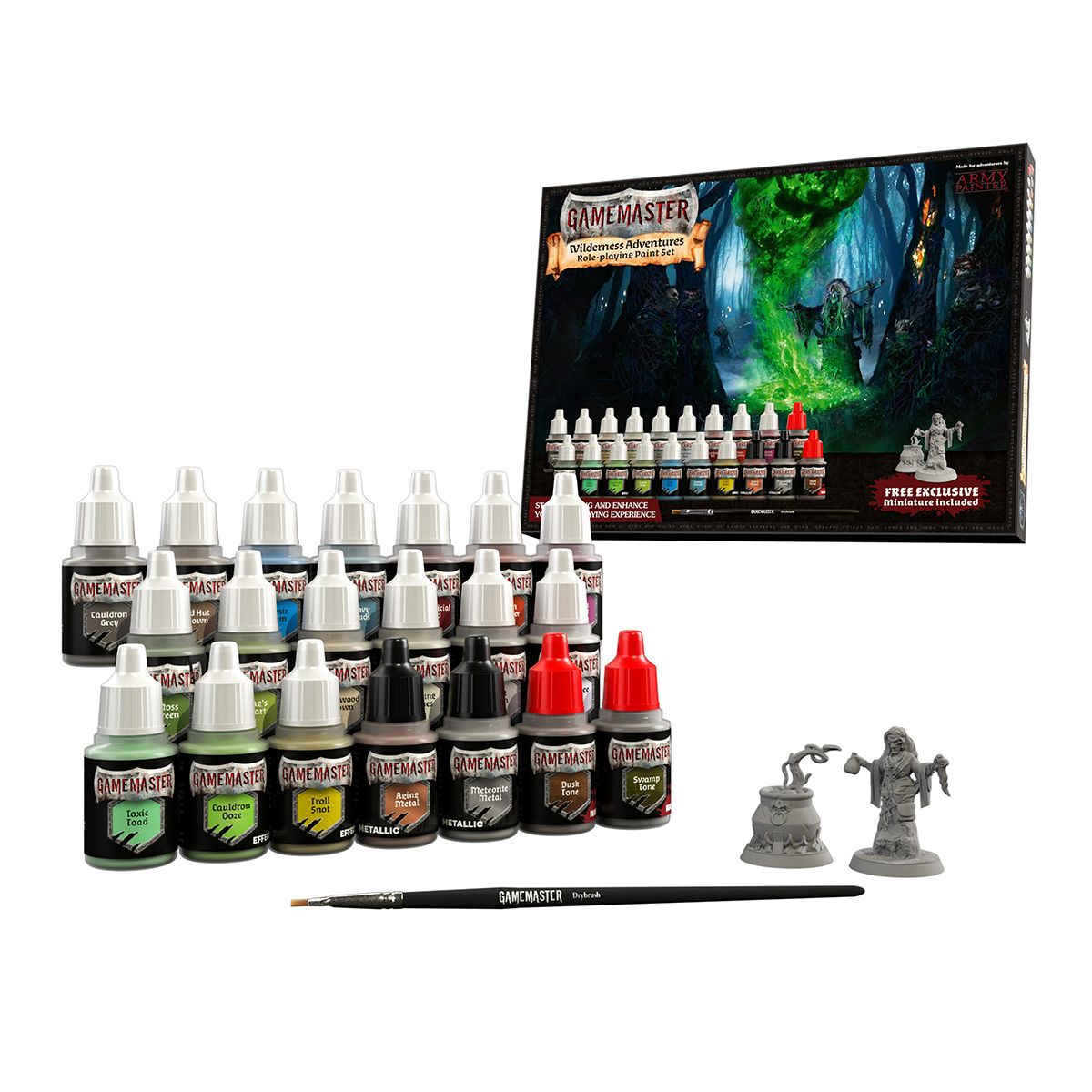 DND Gamemaster Wilderness Adventures Paint Set