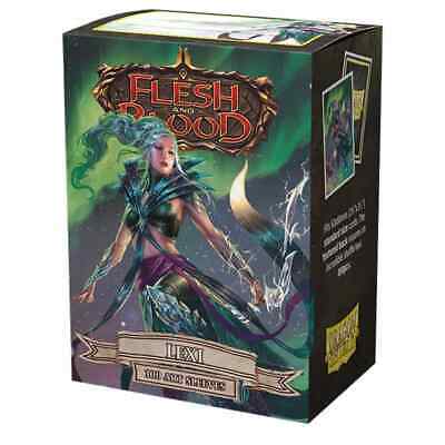 Flesh & Blood Sleeves (100ct): Matte Art - Lexi