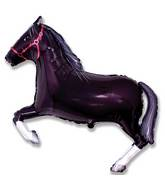 Balloon Foil Super Shape Black Horse