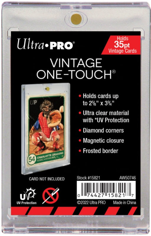 Ultra-Pro 3X5 One-Touch UV 035pt Vintage