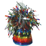 Balloon Weight Rainbow