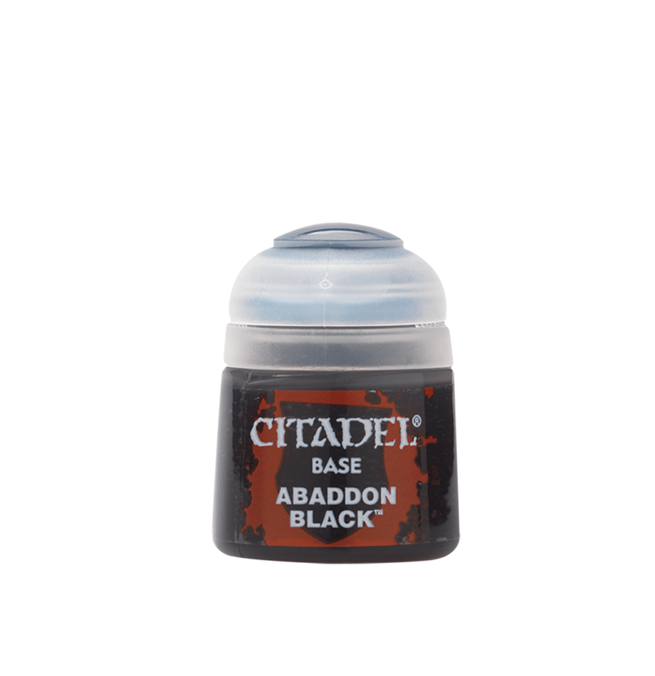 Warhammer - Citadel Base Paint Abaddon Black