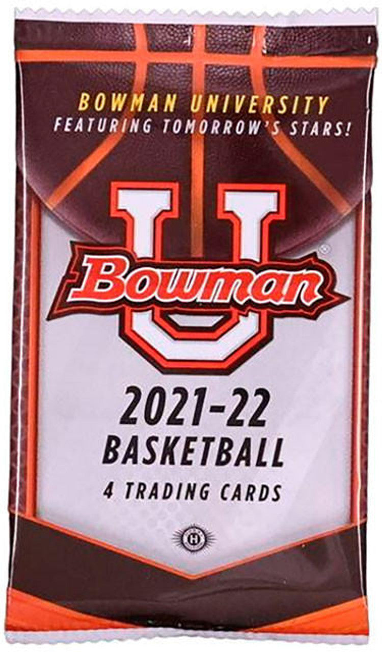 2021-22 Bowman University Basketball Hobby Packs