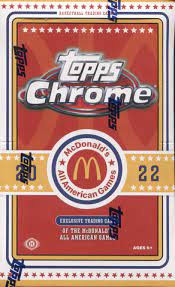 2021-22 Topps Basketball McDonalds All American Chrome Hobby Box