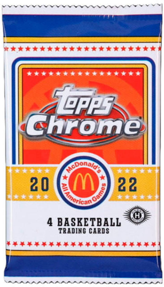 2021-22 Topps Basketball McDonalds All American Chrome Hobby Packs