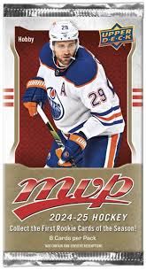 2024-25 Upper Deck Hockey MVP Hobby Packs