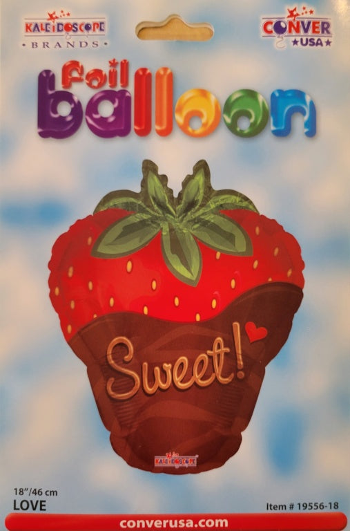 Balloon Foil 18 Inch Sweet Strawberry