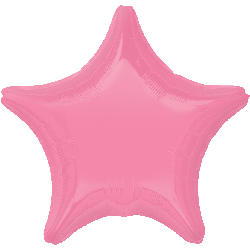 Balloon Foil 19 Inch Star Bubble Gum Pink