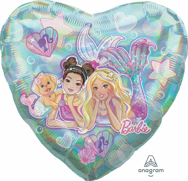 Balloon Foil Super Shape Mermaid Barbie