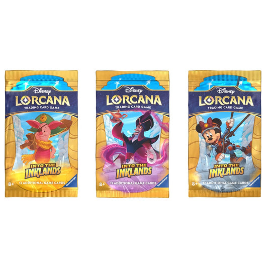 Disney Lorcana Into The Inklands Booster Packs