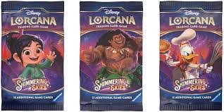 Disney Lorcana Shimmering Skies Booster Packs