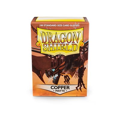 Dragon Shield Sleeves Matte Copper 100CT