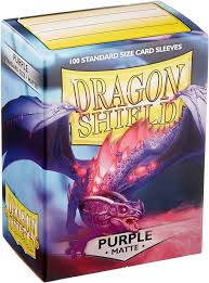 Dragon Shield Sleeves Matte Purple 100CT